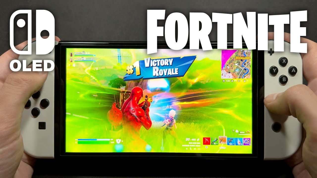 Fortnite On Nintendo Switch OLED 389 YouTube