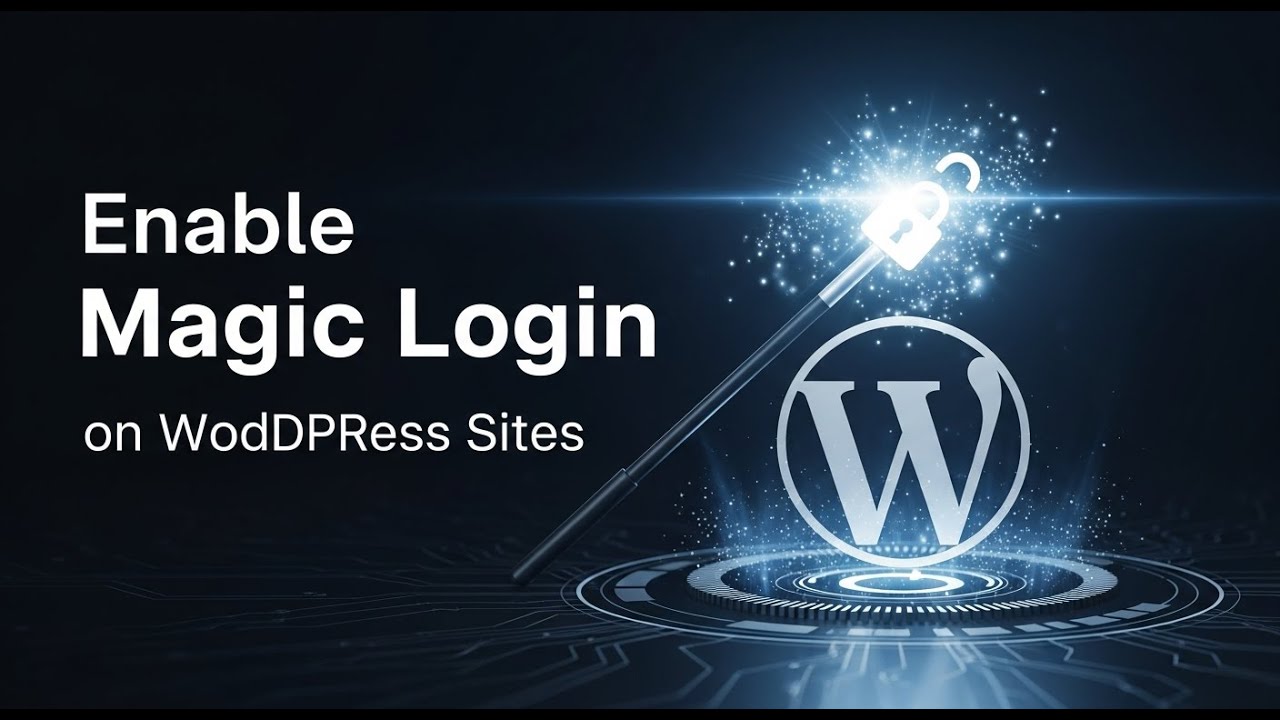 Wordpress Blog Magic Enable Magic Login on WordPress Sites - YouTube