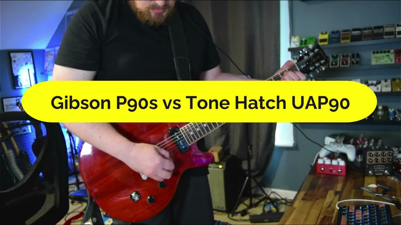 Comparing Gibson P90 and Tone Hatch UAP90