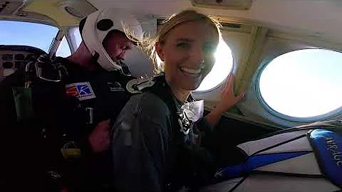 Samantha Mathews at Skydive Tecumseh   Videographe...