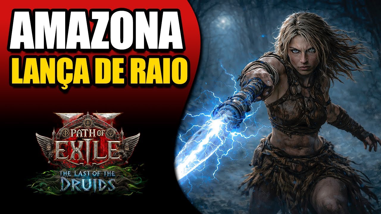 BUILD DE AMAZONA EM PATH OF EXILE 2 NO PS5 PRO 