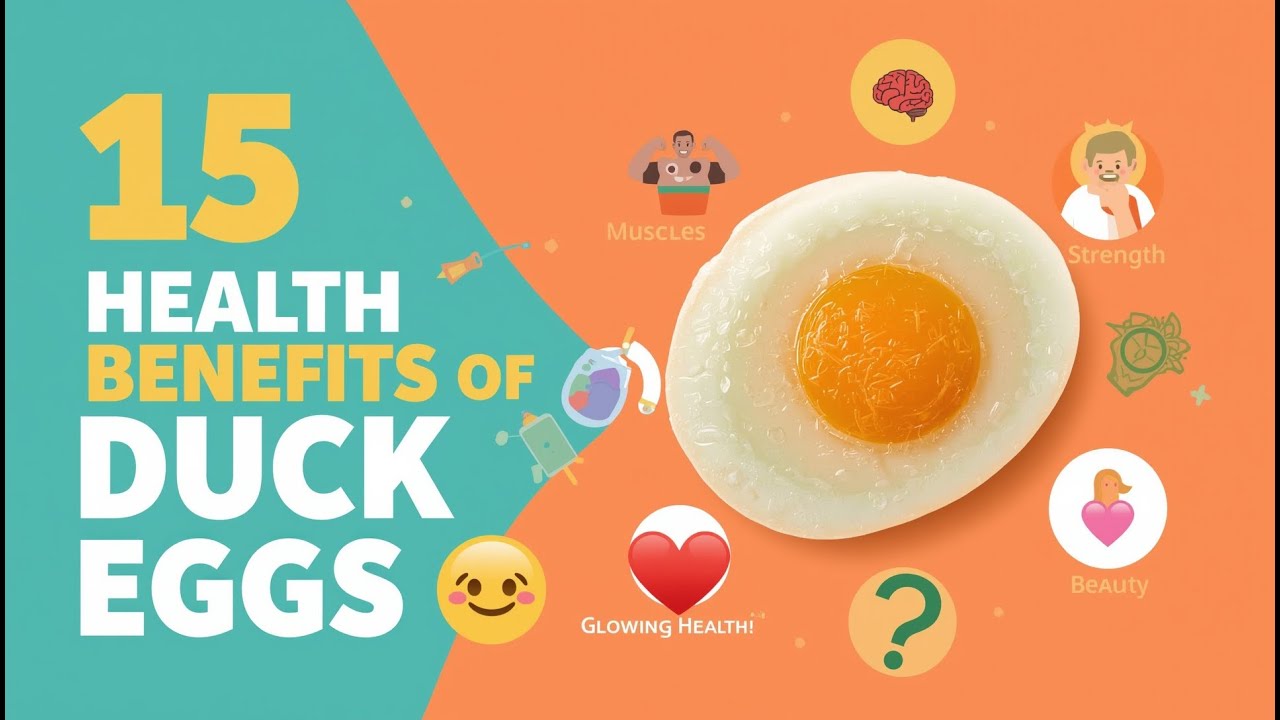 15 Benefits of Eating Duck Eggs || Top 15 Health Benefits of Duck Eggs