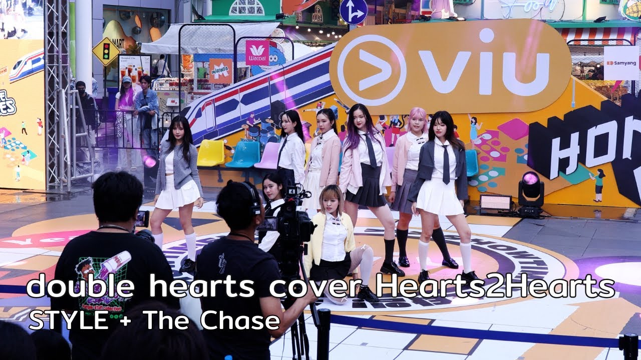 double hearts cover Hearts2Hearts - STYLE + The Chase @ Viu Hongdae Vibes | 250831