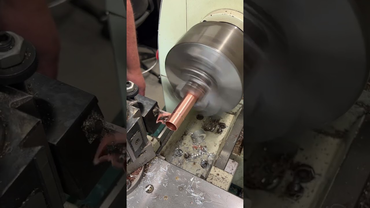 Making a bunch of copper ferrules today.  