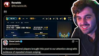 This Rank 1 player got CAUGHT STREAM SNIPING AND BANNED