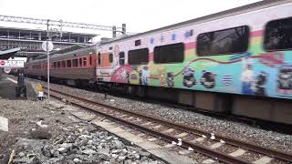 121次自強號通過大林車站 20220118