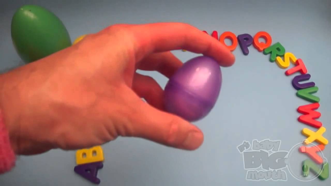 BABY BIG MOUTH SURPRISE EGG LEARN TO SPELL  SPORTS
