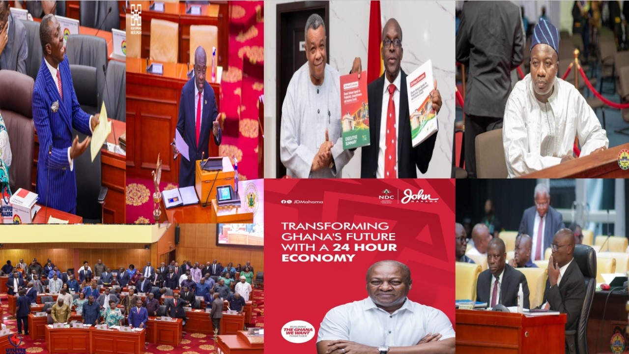 Итак, вот как Afenyo and Co dɨsgrace Bagbin и NDC работают в сфере круглосуточной экономики.