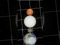 How Far Is the Moon Really? 🌕#shorts #ytshorts #space