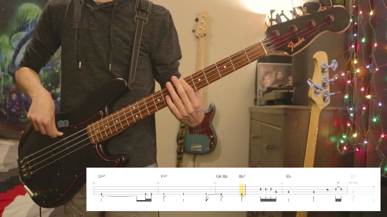 Queen - Jealousy (Bass Cover WITH PLAY ALONG TABS)
