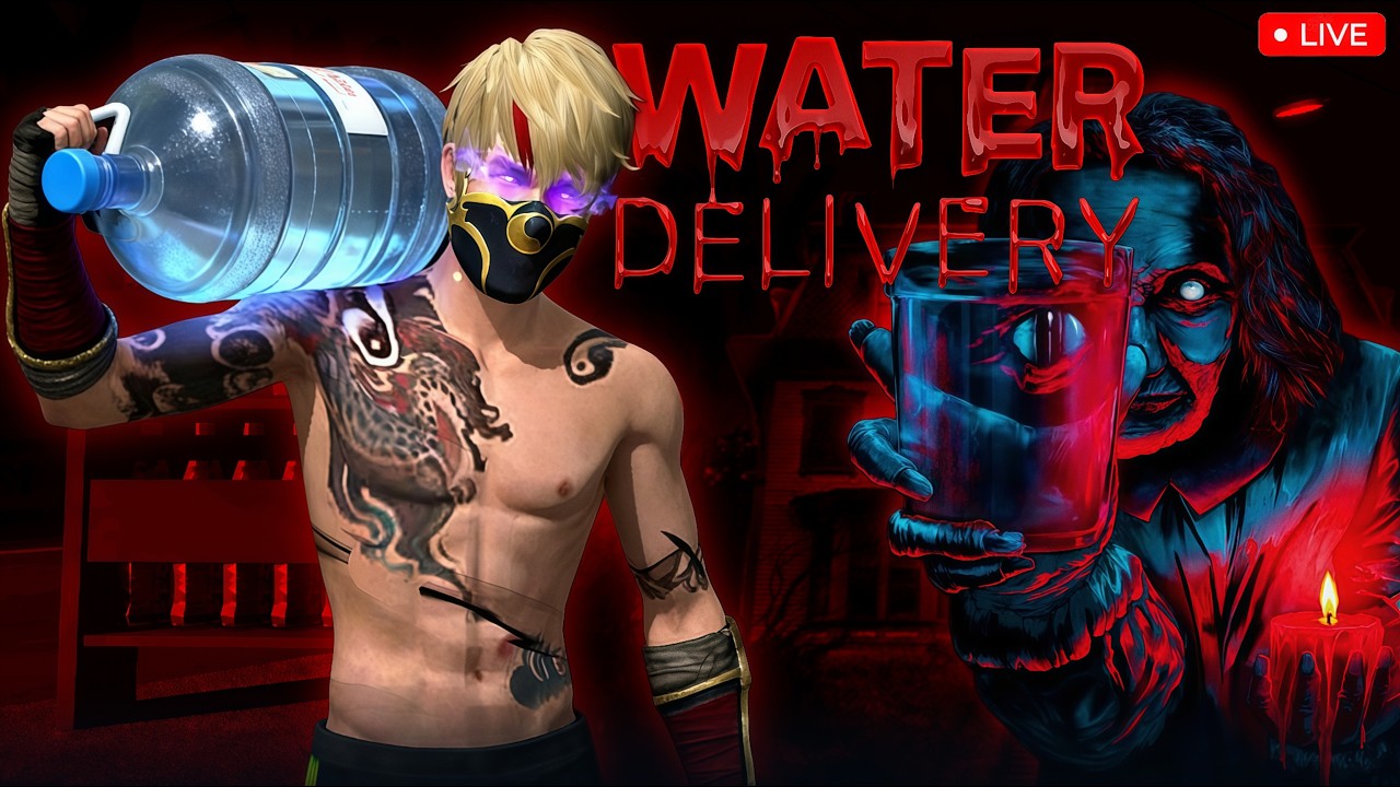 WATER DELIVERY GAMEPLAY TAMIL💀😱HORROR GAME #ffkprasanth #horrorgaming