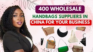 Secret Wholesale Handbags Suppliers in China That You Won’t find on 1688, Alibaba or Pinduoduo