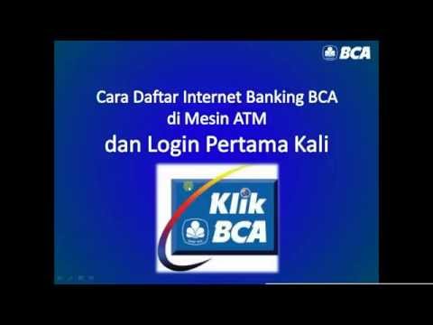 CARA MUDAH DAFTAR INTERNET BANKKING BCA || KLIK BCA. 