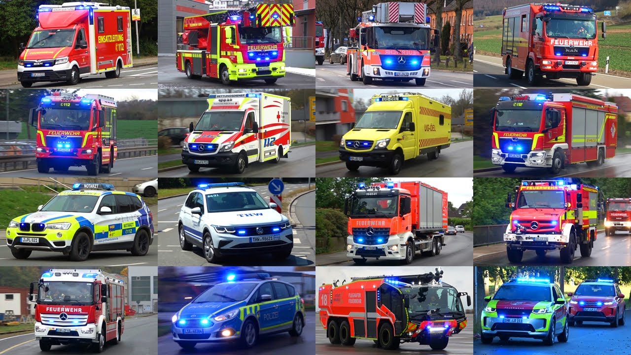 🚨 BEST OF 2023  EMERGENCY RESPONSES - RESCUEMAN112 🚨