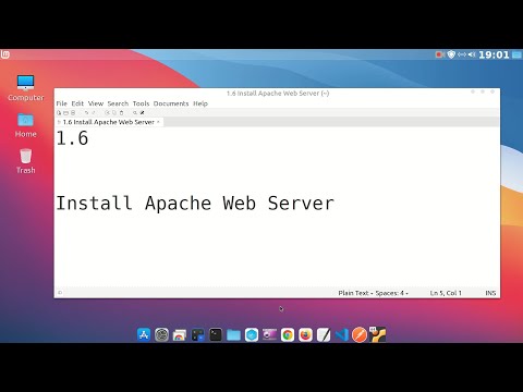 1 6 Install Apache Web Server
