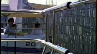 Disneyland-Peoplemover Thru The World Of Tron-Sept. 1990. The Whole Ride. Part 2