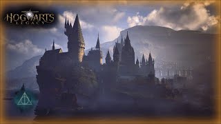 Hogwarts Legacy Castle Tour – Autumn Daytime First Person Walk 4K (Relaxing Ambience)