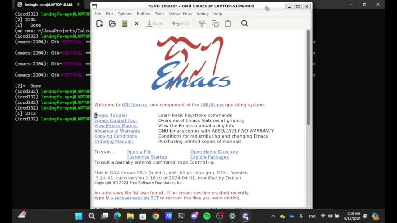 Escribir Programa Python en Emacs - YouTube