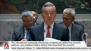 China hosts UNSC meeting: Wang Yi urges all sides in war on Iran to meet each other halfway in talks