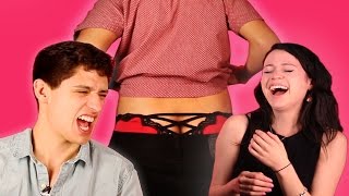 Boyfriends Try Their Girlfriends’ Underwear