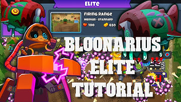 Bloonarius Elite Tutorial - Safe & Easy, No Hard Farming, No VTSG - Firing Range (BTD6)