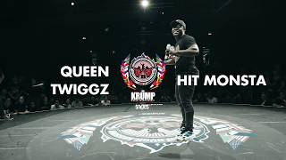 Queen Twiggz vs Hit Monsta | Female Top 18 | EBS World Final 2019