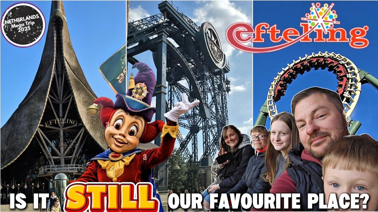 Efteling in 1 day!| BUSIEST we've EVER seen it | Is it still INCREDIBLE? 🎢🧙‍♂️🥞✨️