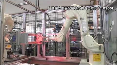 Vision Inspection of Various Small Parts - Kawasaki RS005L robot