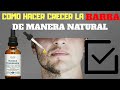 COMO HACER CRECER LA BARBA DE MANERA NATURAL