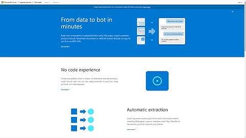 Making an FAQ Chatbot with QnAMaker