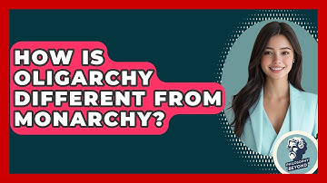How Is Oligarchy Different From Monarchy? - Philosophy Beyond