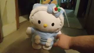 Gemmy 2025 Christmas Side Stepper Winter Hello Kitty