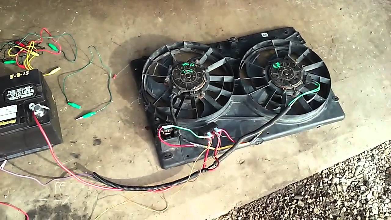 Fitting Ford Contour fan on Mustang - YouTube