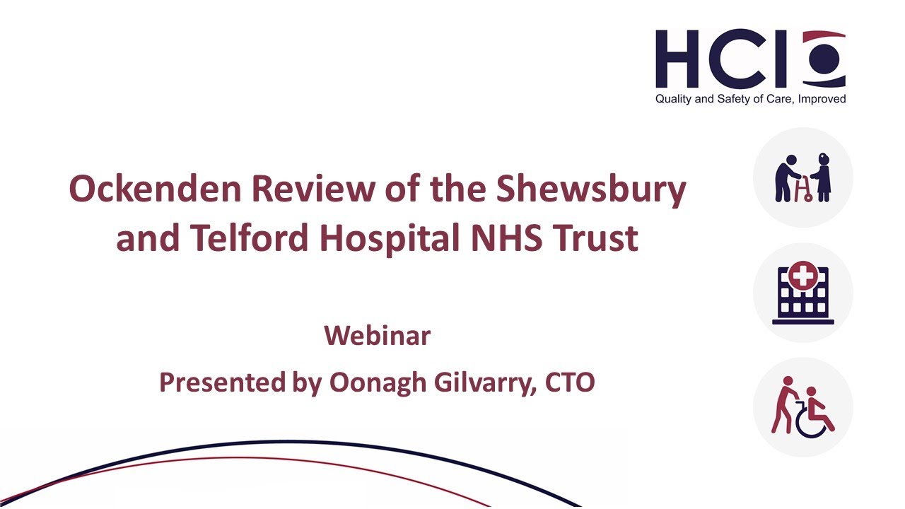 Learnings from the Ockenden Review of the Shewsbury and Telford ...