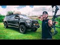 Testing Ultimate Off-Grid TRUCK Camping Set up!! (stranded trails)