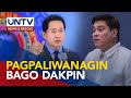 Apela ni Sen. Padilla na show-cause order ang ilabas vs Quiboloy, inayunan ni Senate Pres. Zubiri