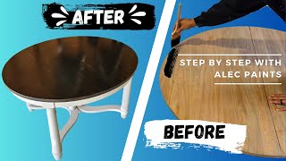 Furniture Flip - How to Restore Your Old Wooden Table