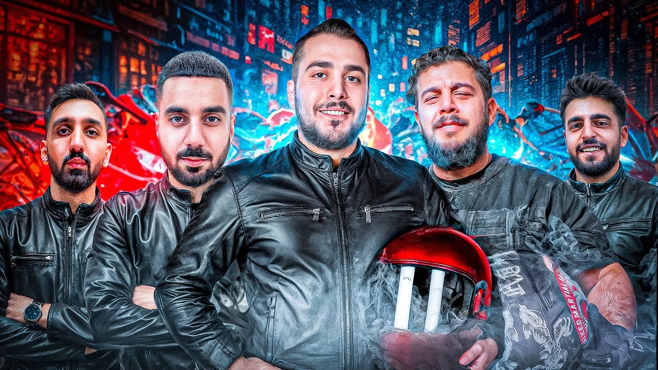 کورس با یوتیوبرا با موتور جدیدم😈🔥