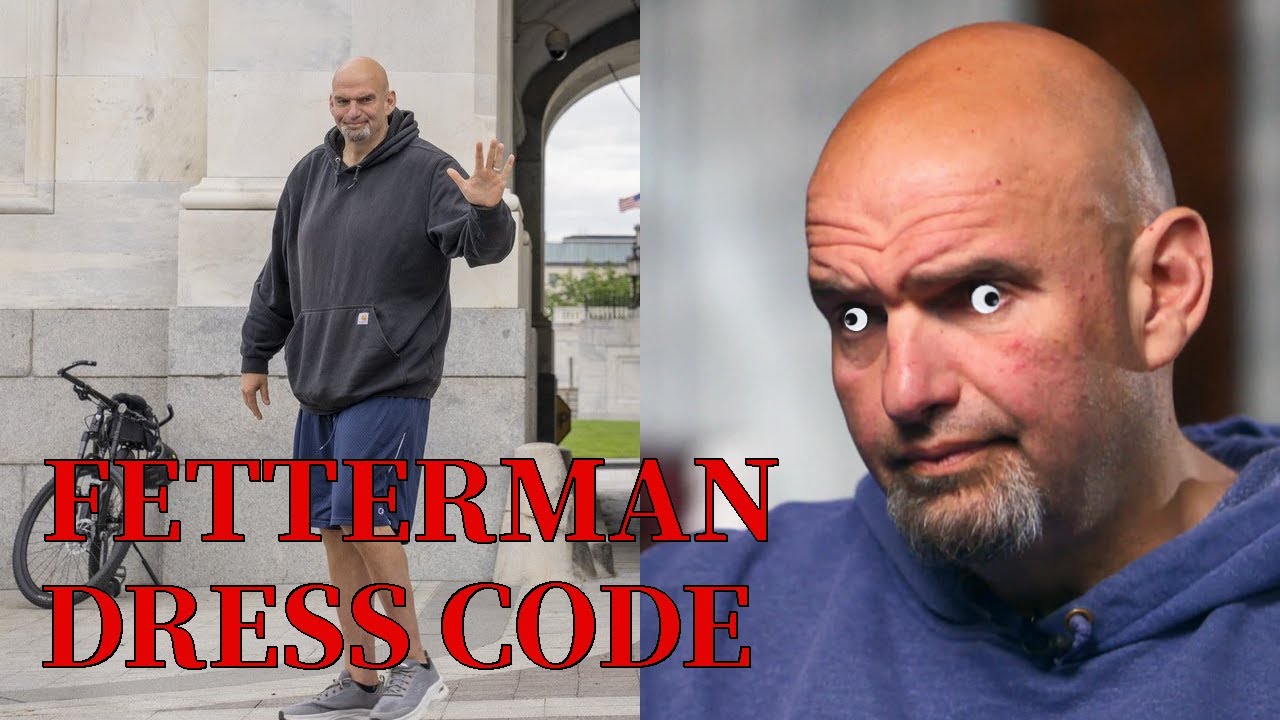 John Fetterman Embarrassed Dressing Like a Slob In Congress