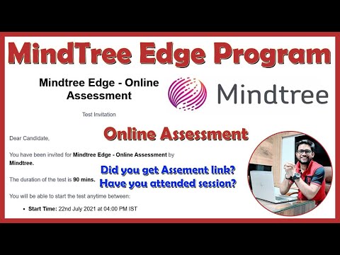 Mindtree Edge Assessment Link | Mindtree Edge online assessment | Mindtree Edge assessment pattern