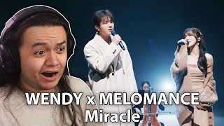 WENDY x MeloMance - ‘Miracle’ Live Video | REACTION