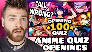 My First ANIME OPENINGS QUIZ | BEST ANIME OPENINGS OF ALL TIME | **HARD - IMPOSSIBLE**