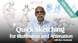 Trailer: Quick Sketching for Illustration and Animation with Ron Husband