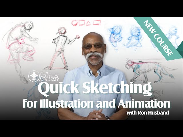 Trailer: Quick Sketching for Illustration and Animation with Ron