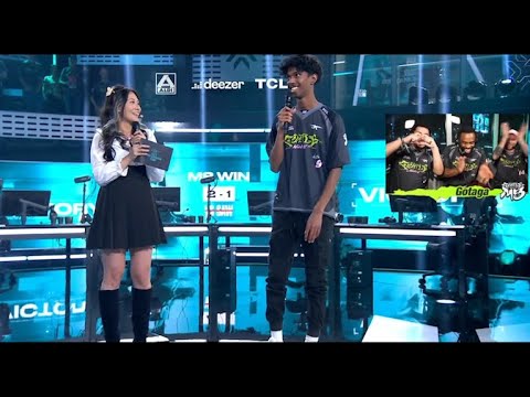 Interview de Takas après la victoire de Gentle Mates contre SAW au tournoi VCT Ascension EMEA