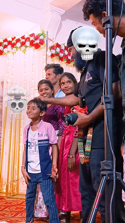 Settai pudicha paiyan sir😅Robbery 🤣🤣🤣Kids Fun in Event Time📸😇 #robbery #funny #comedy #gana #fun