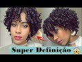 Como definir os cachos (rápido e fácil) | Fitagem e dedoliss