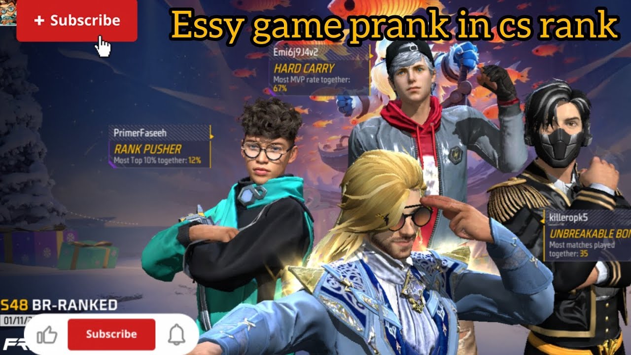 Essy game prank in cs rank From "Noob" to Ninja: The Best Prank Ever! 
