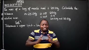 MATHS  2023 GCE P1 Q13
