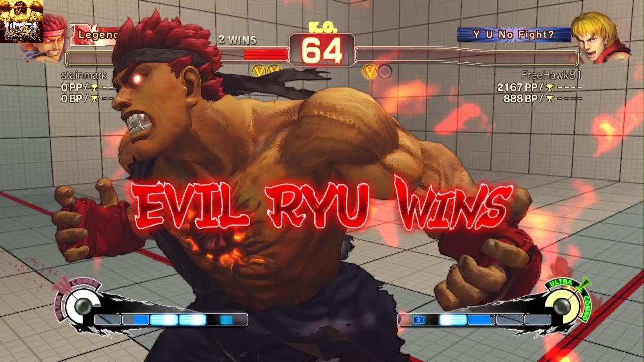 ULTRA STREET FIGHTER IV, online fighting